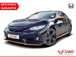 Crystal black (metallic) Gebraucht 2019 Honda Civic Limousine | 15.990 € (Guter Preis)