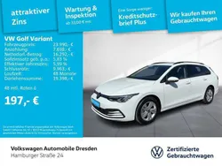 Weiß Gebraucht 2023 VW Golf VIII Life Kombi | 23.990 € (Guter Preis)