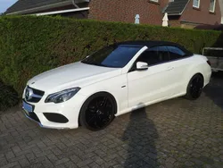 Weiß Gebraucht 2014 Mercedes E200 AMG line Cabrio | 18.999 € (Fairer Preis)
