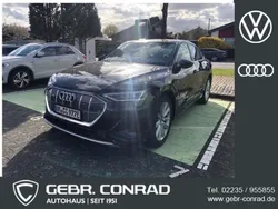 Mythosschwarz metallic Gebraucht 2022 Audi e-tron Sportback S-Line SUV | 38.789 € (Fairer Preis)