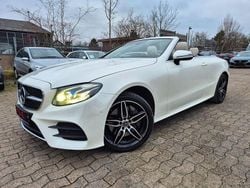 Weiß Gebraucht 2018 Mercedes E400 AMG line Cabrio | 41.990 € (Superpreis)