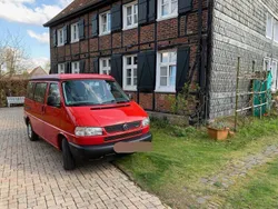 Rot Gebraucht 2000 VW T4 California Van | 17.400 € (Etwas zu teuer)