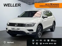Weiss Gebraucht 2021 VW Tiguan Allspace Highline SUV | 34.249 € (Fairer Preis)
