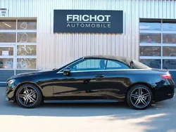 Obsidianschwarz metalliclack Gebraucht 2020 Mercedes E200 AMG Cabrio | 29.990 € (Superpreis)
