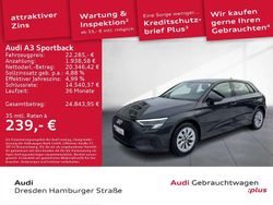 Manhattangrau metallic Gebraucht 2022 Audi A3 Performance Limousine | 22.285 € (Guter Preis)