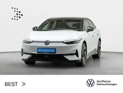 Gletscherweiß metallic/schwarz (metallic) Gebraucht 2024 VW ID.7 Pro Limousine | 48.850 € (Etwas zu teuer)