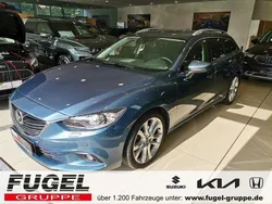 Saphirblau metallic Gebraucht 2014 Mazda 6 Kombi | 11.465 € (Fairer Preis)