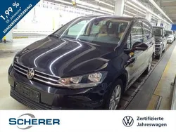 Deep black perleffekt (metallic) Gebraucht 2024 VW Touran Comfortline Van / Kleinbus | 32.800 € (Fairer Preis)