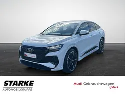 Weiß Gebraucht 2022 Audi Q4 Sportback e-tron S-Line SUV | 33.450 € (Teuer)