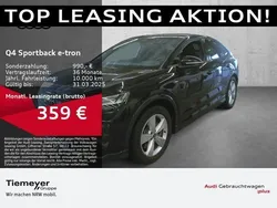 Mythosschwarz metallic Gebraucht 2023 Audi Q4 Sportback e-tron Ambiente SUV | 42.190 € (Teuer)