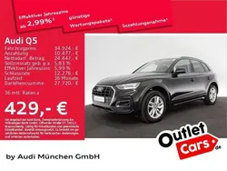 Mythosschwarz metallic Gebraucht 2021 Audi Q5 Comfort SUV | 36.984 € (Fairer Preis)