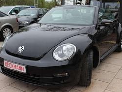 Deep black perleffekt Gebraucht 2015 VW Beetle Basis Cabrio | 11.999 € (Guter Preis)