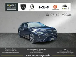Schwarz Gebraucht 2024 Peugeot 308 Allure Limousine | 29.600 € (Fairer Preis)