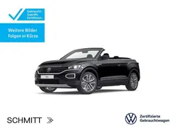 Schwarz Gebraucht 2021 VW T-Roc Cabriolet Style Cabrio | 25.999 € (Fairer Preis)
