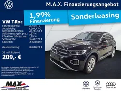 Schwarz Gebraucht 2024 VW T-Roc Style SUV | 26.989 € (Guter Preis)