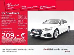 Ibisweiß Gebraucht 2023 Audi S5 Sportback Ambiente Kleinwagen | 48.977 € (Superpreis)