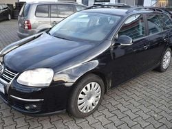Deep black perleffekt Gebraucht 2009 VW Golf VI Trendline Kombi | 2.200 € (Superpreis)