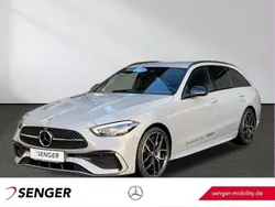 Grau Gebraucht 2024 Mercedes C180 AMG Limousine | 42.970 € (Teuer)