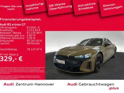 V0 taktikgrün metallic Gebraucht 2022 Audi RS e-tron GT Ambiente Limousine | 63.950 € (Superpreis)