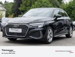 Schwarz Gebraucht 2022 Audi A3 Sportback e-tron S-Line Limousine | 29.110 € (Fairer Preis)