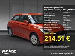 Flame orange pearl met. Neu 2025 Suzuki Swift Club | 16.980 €