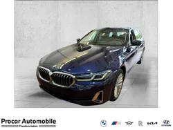 Blau Gebraucht 2021 BMW 540 Luxury Line Kombi | 51.990 € (Teuer)
