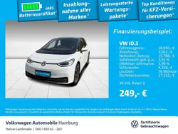 Gletscherweiß metallic Gebraucht 2021 VW ID.3 Pro Performance Kleinwagen | 21.990 € (Etwas zu teuer)