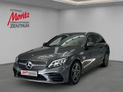 Grau Gebraucht 2019 Mercedes C180 AMG line Kombi | 26.390 € (Fairer Preis)