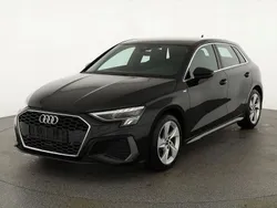 Schwarz Gebraucht 2023 Audi A3 Sportback S-Line Limousine | 34.549 € (Fairer Preis)