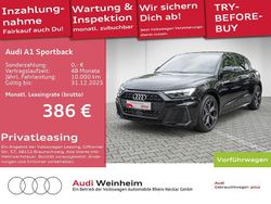 Mythosschwarz metallic Gebraucht 2025 Audi A1 Sportback S-Line Kleinwagen | 29.999 € (Fairer Preis)