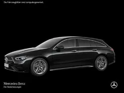 Schwarz Gebraucht 2024 Mercedes CLA220 Shooting Brake AMG Line Premium Plus Kombi | 38.790 € (Guter Preis)