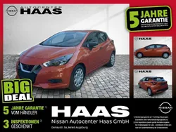 Orange Gebraucht 2021 Nissan Micra Visia Kleinwagen | 10.980 € (Guter Preis)