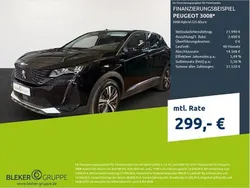 Perlaneraschwarz (metallic) Gebraucht 2022 Peugeot 3008 Allure SUV | 23.180 € (Guter Preis)