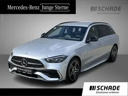 Silber Gebraucht 2023 Mercedes C200 AMG line Limousine | 42.550 € (Teuer)