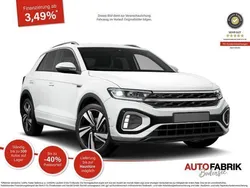 Pure white Neu 2024 VW T-Roc R-line SUV | 32.990 € (Superpreis)