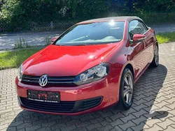 Sunset red metallic Gebraucht 2012 VW Golf Cabriolet Cabrio | 9.500 € (Fairer Preis)