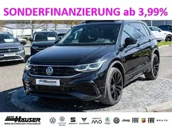 Schwarz Gebraucht 2021 VW Tiguan R-line SUV | 37.985 € (Etwas zu teuer)