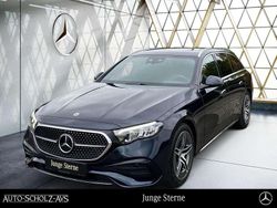 Metalliclack nautikblau Gebraucht 2024 Mercedes E220 AMG Kombi | 49.440 € (Guter Preis)