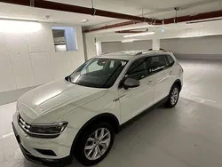 Pure white Gebraucht 2021 VW Tiguan Allspace Highline SUV | 24.650 € (Superpreis)