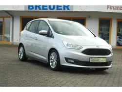 Cranberryrot metallic Gebraucht 2017 Ford C-MAX Titanium Van / Kleinbus | 16.985 € (Teuer)