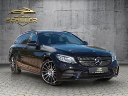 Schwarz Gebraucht 2019 Mercedes C300 AMG line Limousine | 26.999 € (Fairer Preis)