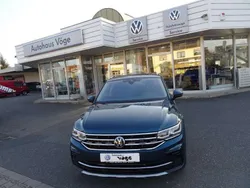 Blau Gebraucht 2023 VW Tiguan Elegance SUV | 36.980 € (Etwas zu teuer)
