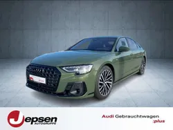 Distriktgrün metallic (metallic) Gebraucht 2023 Audi A8 Sport Limousine | 74.960 € (Fairer Preis)