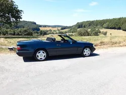 Schwarz Gebraucht 1997 Mercedes E200 Edition Cabrio | 16.900 € (Fairer Preis)