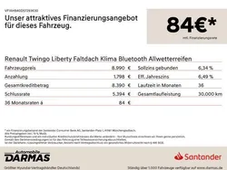 Schwarz Gebraucht 2017 Renault Twingo Liberty Kleinwagen | 8.990 € (Fairer Preis)