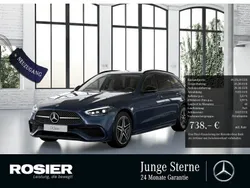 Blau / sodalithblau Gebraucht 2024 Mercedes C300 Sport Edition Kombi | 49.176 € (Etwas zu teuer)