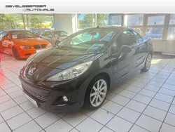 Farbe schwarz obsidien/metalli Gebraucht 2010 Peugeot 207 CC Roland Garros Cabrio | 8.980 €