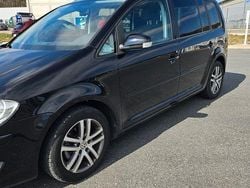 Schwarz Gebraucht 2007 VW Touran Conceptline Van / Kleinbus | 2.500 € (Guter Preis)
