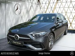 Metalliclack graphitgrau Gebraucht 2024 Mercedes C220 Advanced Kombi | 43.389 € (Fairer Preis)
