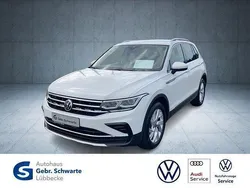 Weiß Gebraucht 2021 VW Tiguan Elegance SUV | 29.890 € (Fairer Preis)